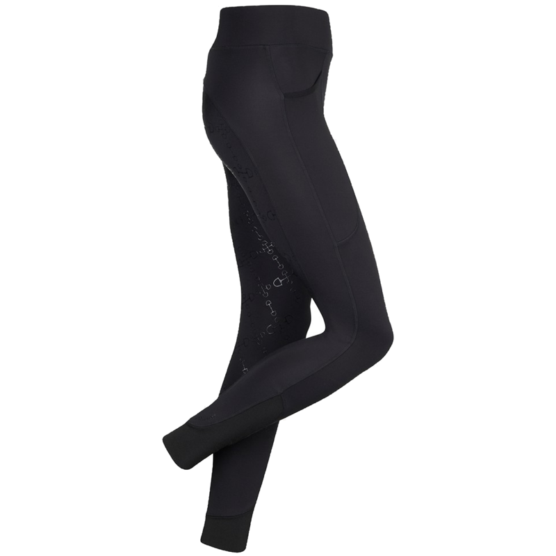 LeMieux Winter Pull On Breech - Black-1
